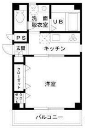 エスペランス駒込の物件間取画像